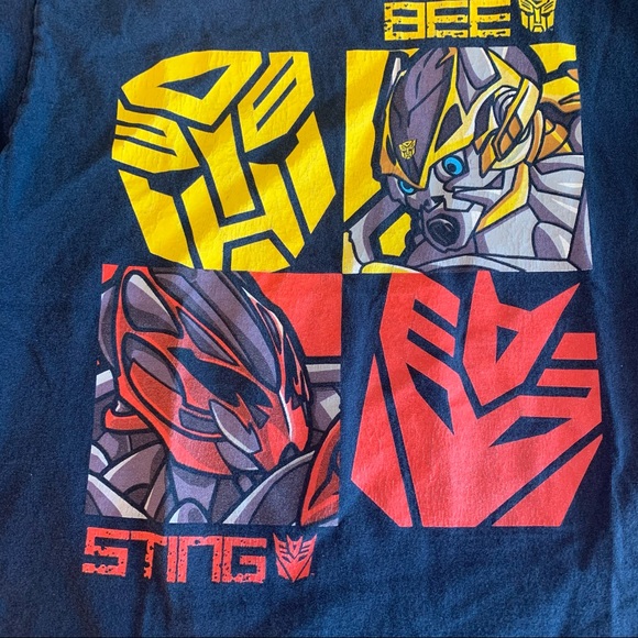 Boys Transformers Graphic T-shirt, size L (14-16) - Picture 2 of 4